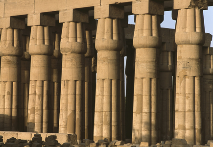 Court of Amenhotep III, detail (photo)
