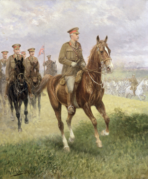 Field Marshal Haig (1861-1928) (oil on canvas)