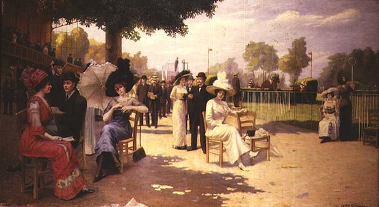 At the Racecourse, 1912
