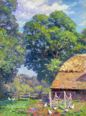 Farmyard with Poultry