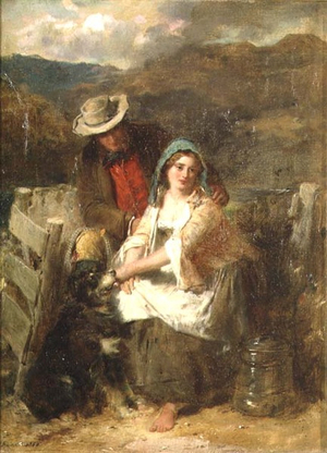 Too Young to be Married, 1869 (oil on canvas)