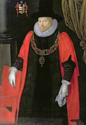 Portrait of Sir William Craven (c.1548-1618) Lord Mayor of London, c.1611 (oil on canvas)