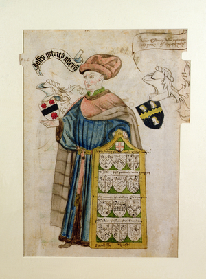 John Gedney in the Robes of the City Alderman, c.1450 (w/c on paper)