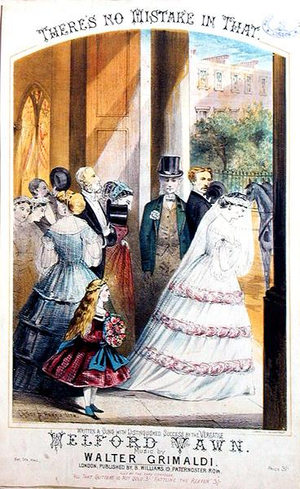 There's No Mistake in That, a music cover, c.1860 (litho)