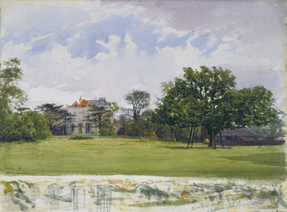 Side View of Turret House, Lambeth, 1880 (w/c on paper)