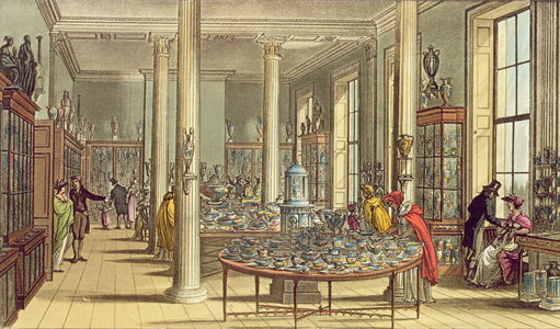 St. James's Square: Wedgwood and Byerley Showroom, York Street