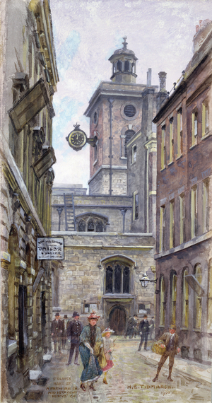 St. Olave's, Hart Street, 1900