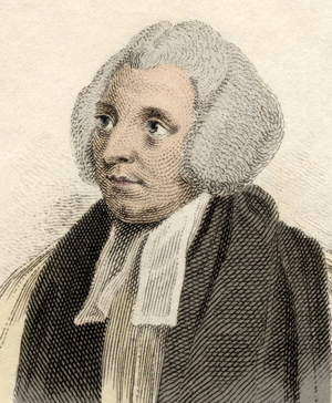 Portrait of Robert Lowth (1710-1787), English eveque, linguist and professor of poesy at Oxford University. Engraving of the 19th century.