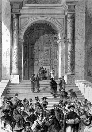 Conclave in which Pope Leon XIII. 1878 was elected.