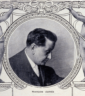 portrait of François Coppée (1842 - 1908), french poet