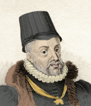 Portrait of Philip II (1527-1598), King of Spain wearing the pendant of the Golden Fleece.
