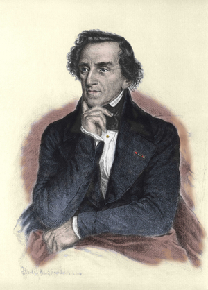 Portrait of Giacomo Meyerbeer (1791-1864), German composer. Drawing by Albert Rosenthal, 1888.