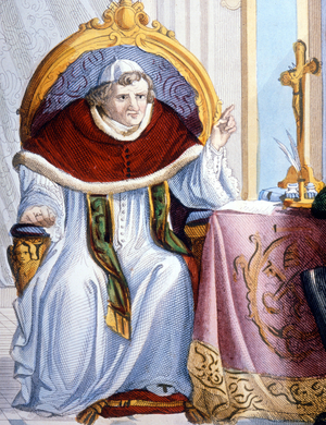 Portrait of Gregory XVI (1745 - 1846).