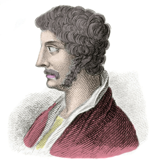 Portrait of Alcibiade (Alkibiads Kleiniou Scambonides) (450-404 BC), statesman and Athenian general. Engraving of the 19th century. Milanese