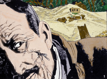 The curse of the Pharaoh: following the discovery and opening of the tomb of Pharaoh Tout Ankh Amon (All-Ankh-Amon) in 1922 many unexplained deaths occurred among those present at the discovery. It would be the revenge of the pharaoh. The first victim was Lord Carnarvon (1866-1923). Illustration of the 1950s.