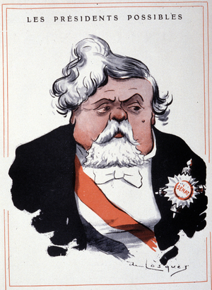 Portrait of Armand Fallières (1841 - 1931), French statesman, by Losques.