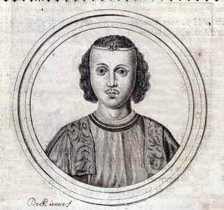 Portrait of Amedee VII of Savoy known as The Red Count.