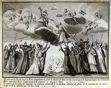 Satirical vignette against Jansenism.