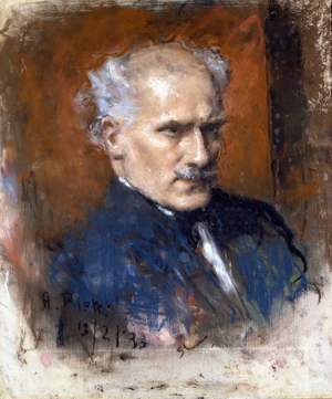 Arturo Toscanini (pastel of A. Rietti) Milan Museo teatrale de la Scala