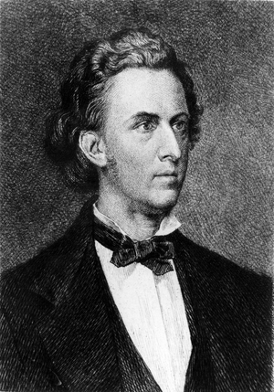 Portrait of Frederick Chopin (1810 - 1849), Polish composer.