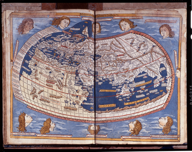 Map of Ptolemy published in 1482.