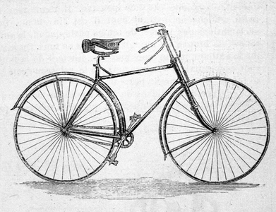 Frame bicycle model.