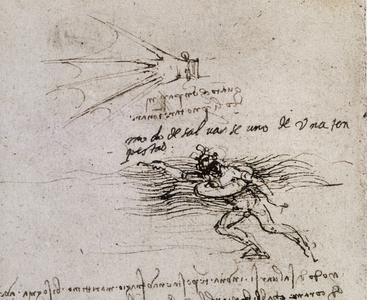 The palm and the buoy, c. 1487-89 (drawing)