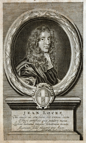 Portrait of John Locke (1632 - 1704), English philosopher.