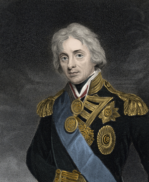 Horatio Nelson Viscount Nelson, 1758-1805 - engraving - 19th century