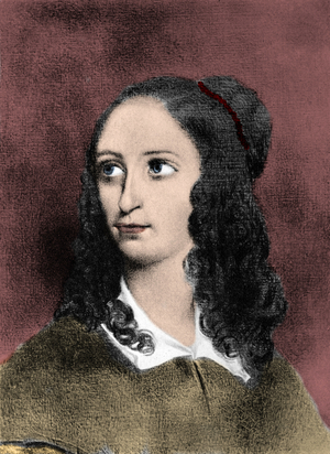 Portrait of Flora Tristan, French politician (1803-1844).
