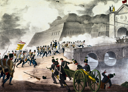 The Battle of Novara (Novara), March 23, 1849, between the Austrian troops of Joseph Radetzky and the Sardinian troops, marked the end of the first Italian war of independence.