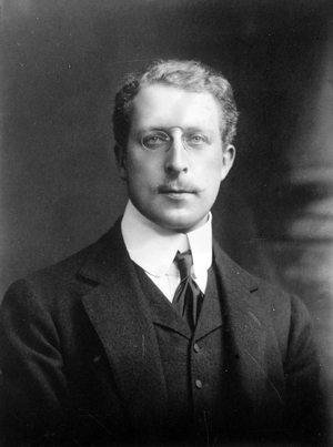 Portrait of the King of the Belgians Albert I (1875-1934).