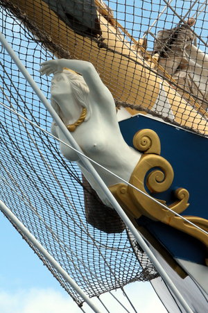 Bow Figure of the Royal Clipper Cruise Ship, 1999-2000