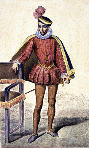 Portrait of Charles IX (1550 - 1574), King of France.