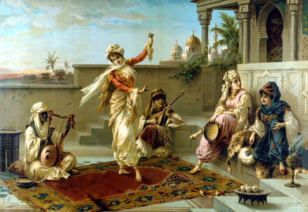 Harem by Luigi Crosio. 1901.