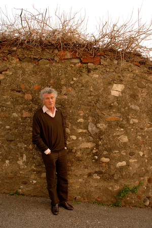 Portrait of Alberto Nessi, writer.