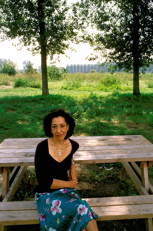 Portrait of American writer Andrea Levy.End 2005.