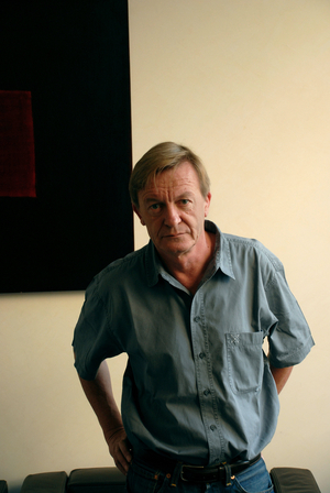 Portrait of the writer Jean Echenoz. Photography 09/2008