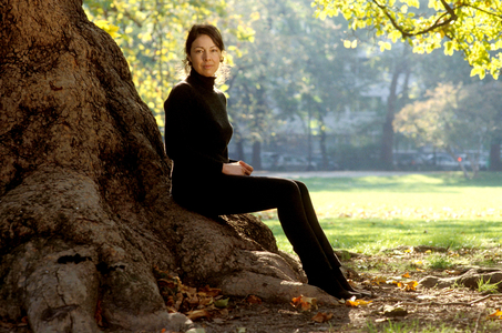 Portrait of writer Yasmine Crowther, late 2006