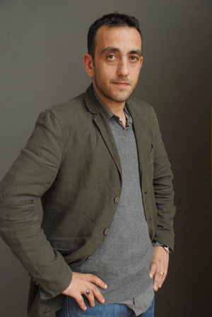 Portrait of the French writer Jerome Ferrari, 2013 Photography
