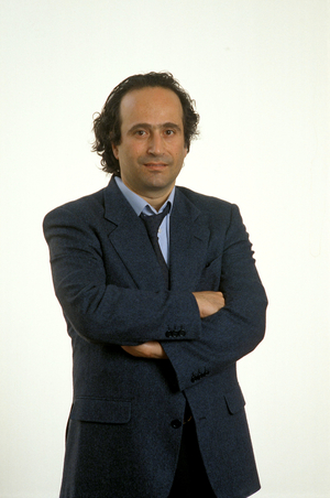 portrait of the writer David Meghnagi.