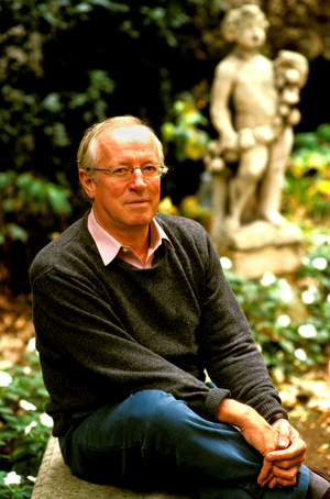 Portrait of the British journalist Robert Fisk. 11/2006