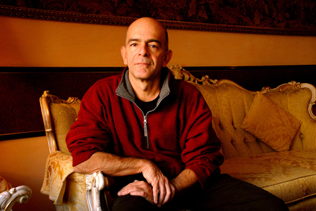 Portrait of Andrej Longo writer.