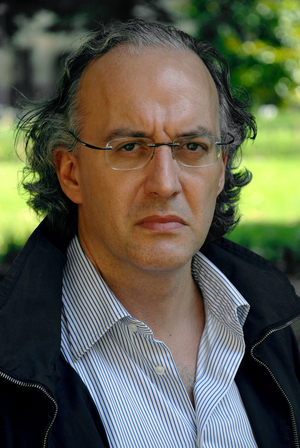 Portrait of the writer Massimo Rizzante. Photography 2008