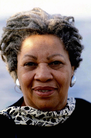 Portrait of Toni Morrison (born 1931), American novelist, Nobel Prize in Literature 1993.