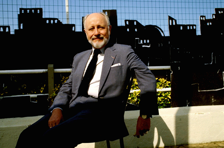 Portrait of the writer, Vladimir Volkoff (1932 - 2005).
