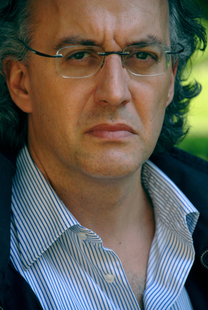 Portrait of the writer Massimo Rizzante. Photography 2008