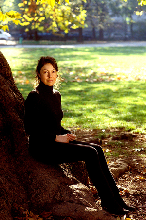 Portrait of writer Yasmine Crowther, late 2006
