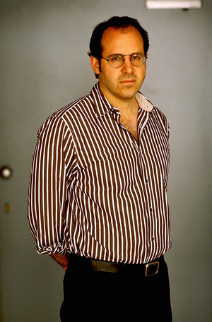 Portrait of American writer Matthew Sharpe in 2005.