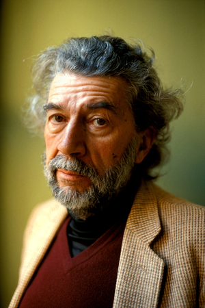 Portrait of the writer Alain Robbe-Grillet (Robbe Grillet)